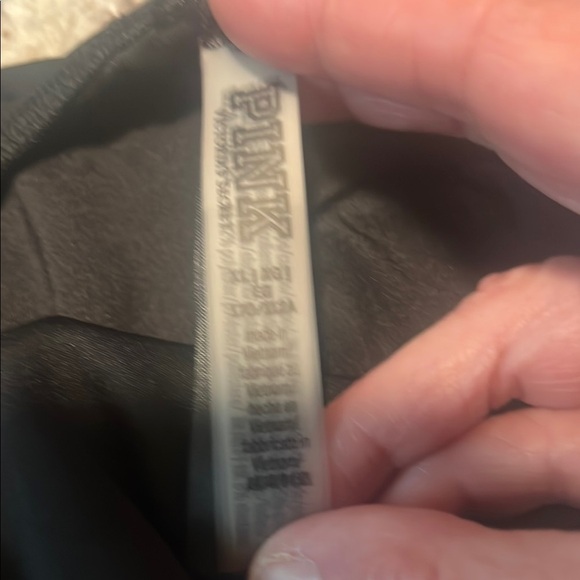 PINK Victoria's Secret Black Sleek One Piece Swimsuit - Picture 3 of 5